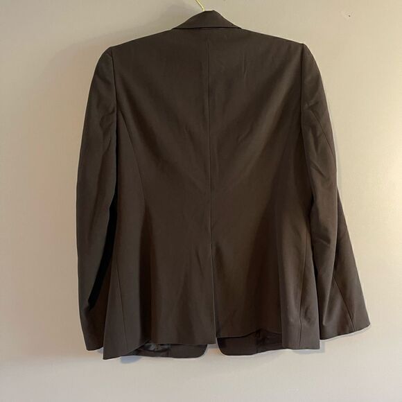 Elie Tahari Dark Brown Suit Jacket || SZ 12 - Picture 8 of 9
